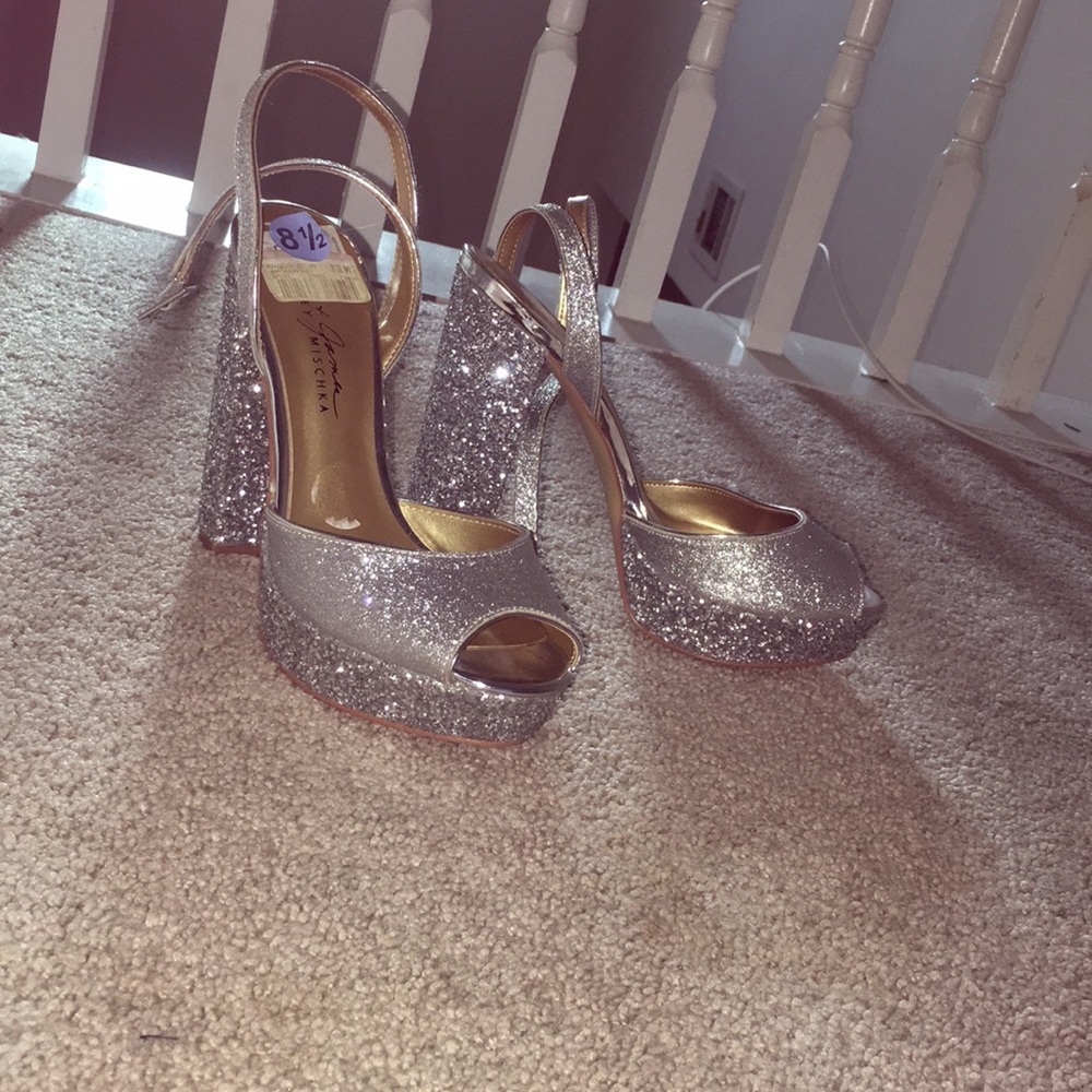 Glitter heels